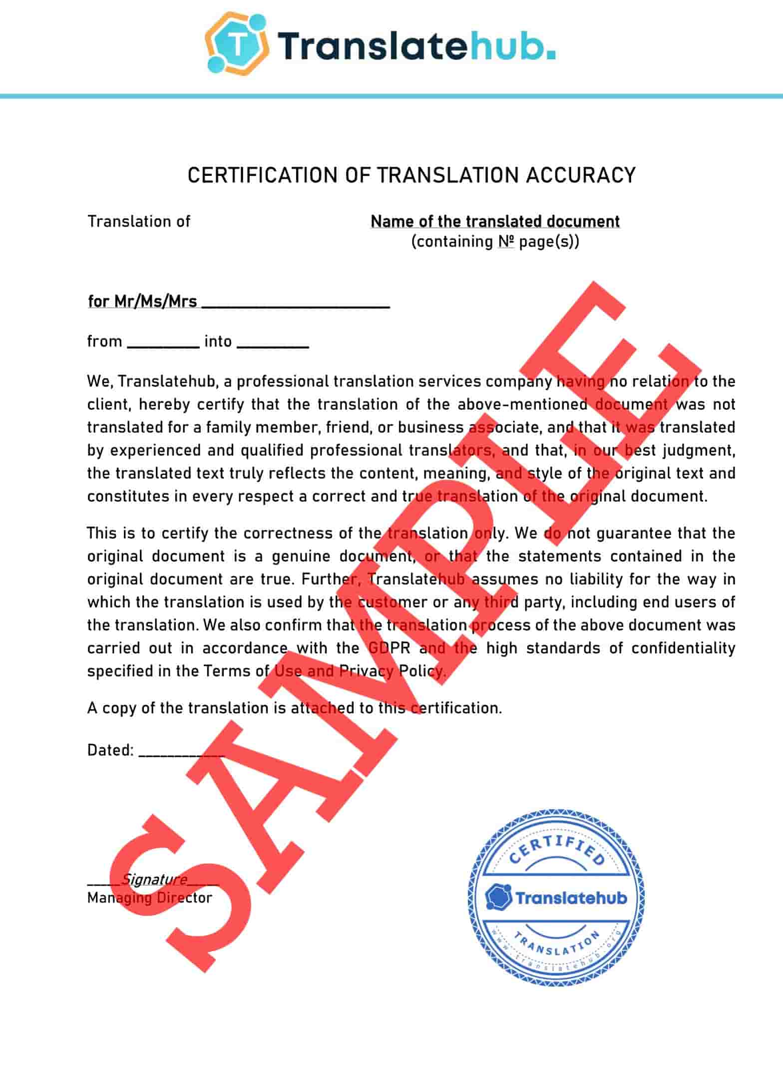 Certified Translation Services from Experts | Quick and Efficient